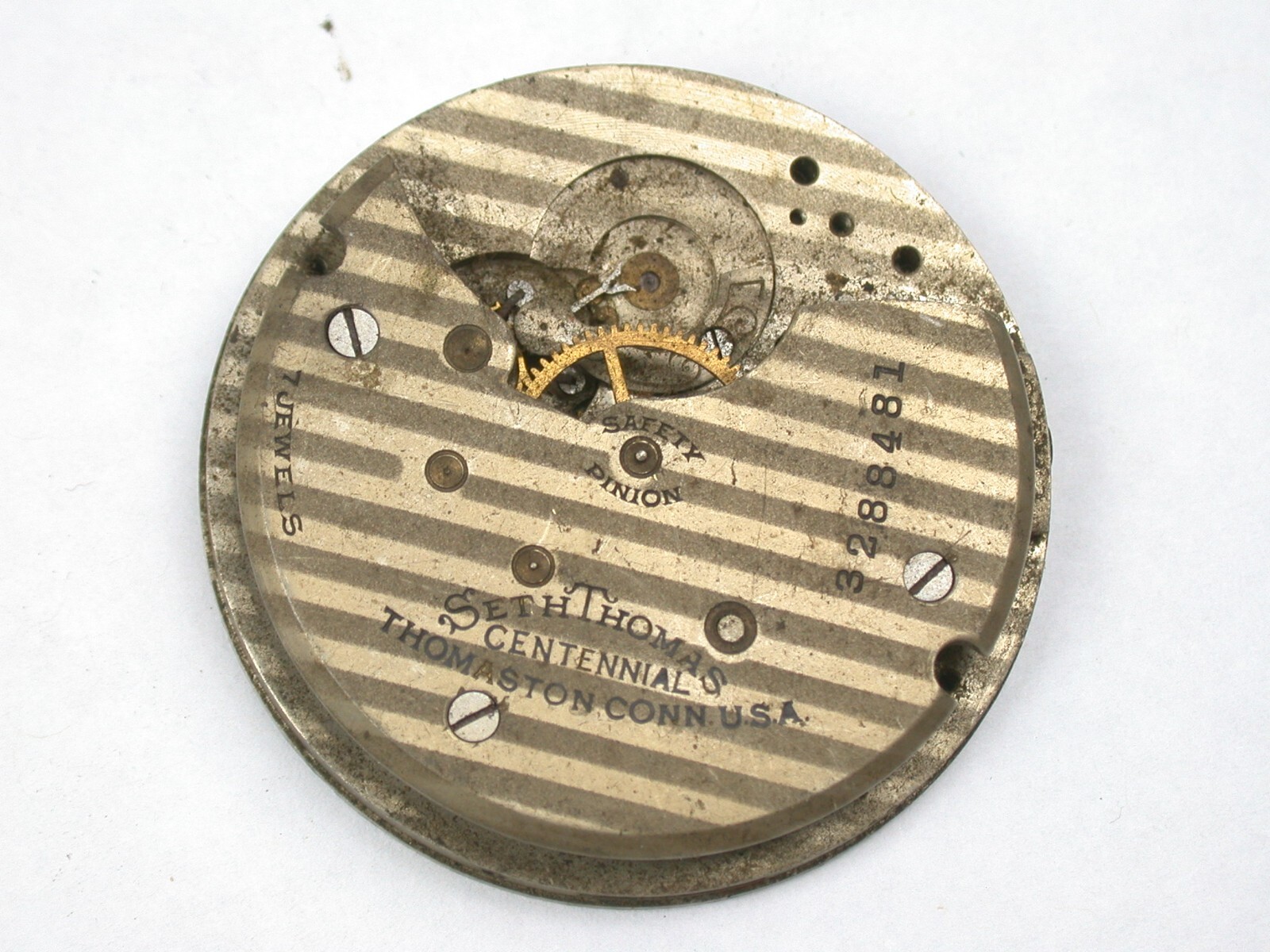 Seth Thomas Watch Co. Grade Centennial Pocket Watch 