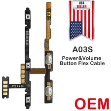 For Samsung Galaxy A03s SM-A037U OEM Power&Volume Button Flex Cable Replacement