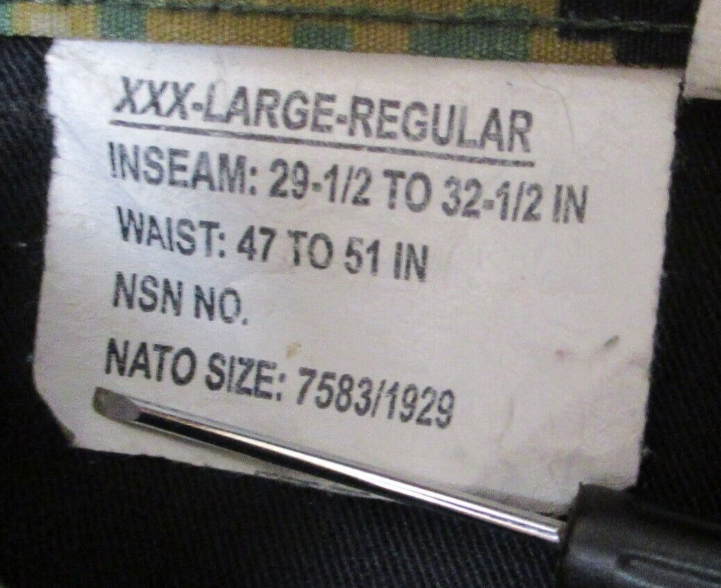 PROPPER Camo Ripstop Tactical Ripstop Pant Genuine Size XXX-Large-Regular