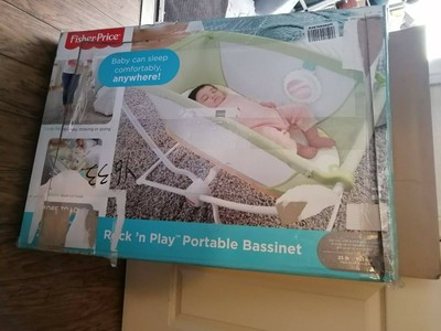 fisher price rock n play portable bassinet
