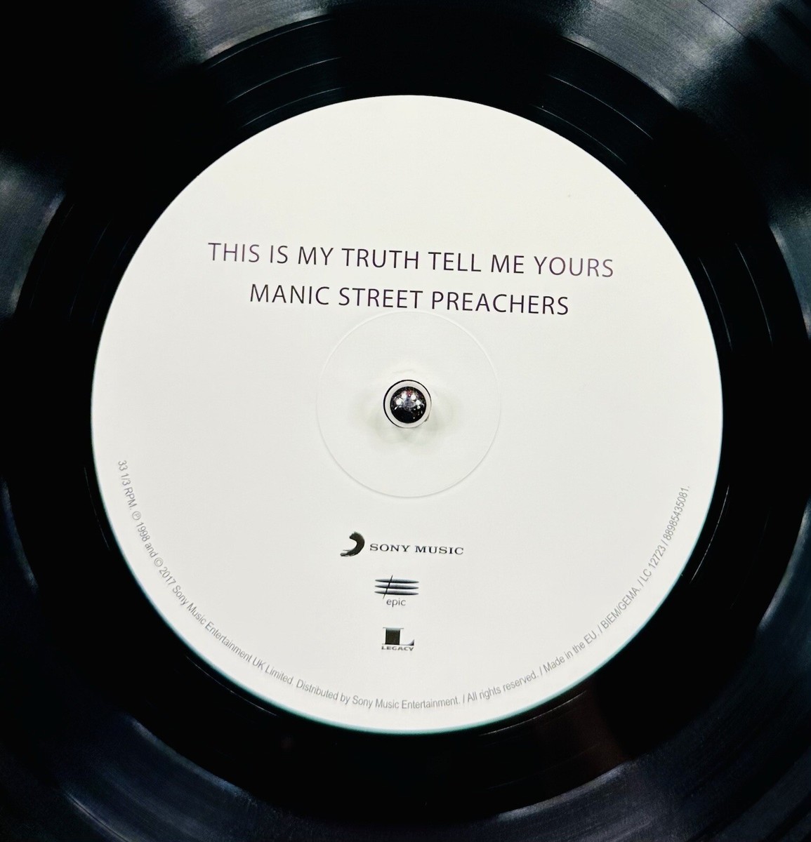 Manic Street Preachers - This Is My Truth Tell Me Yours - Vinyl LP