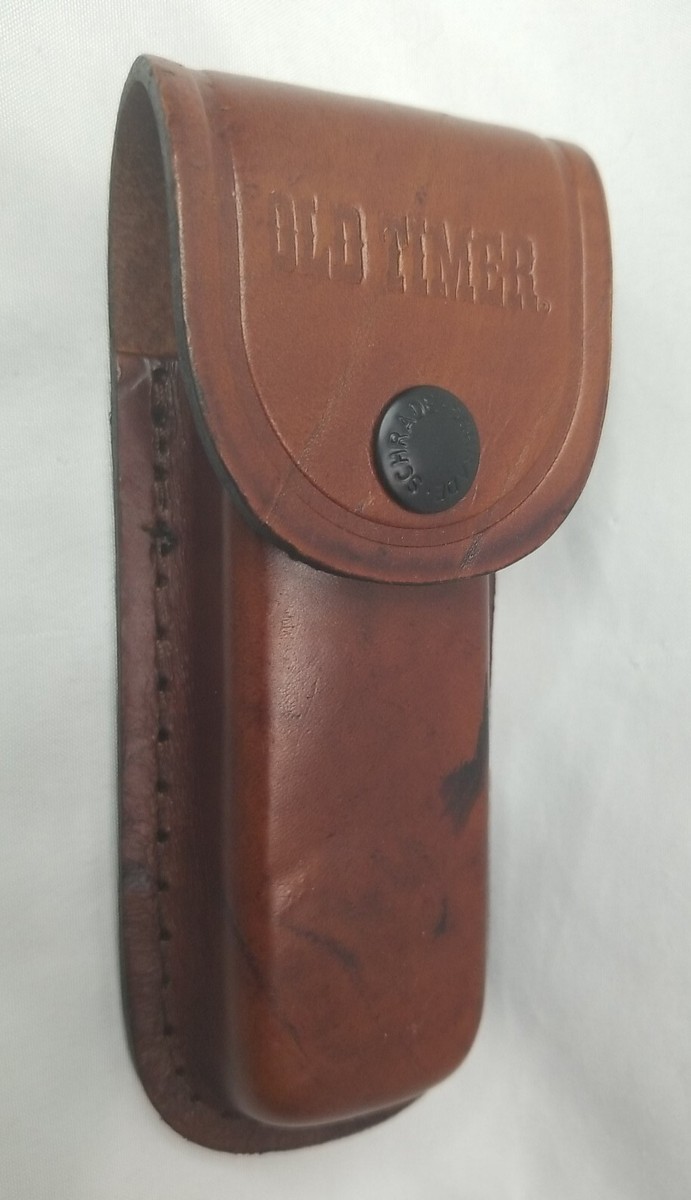 Schrade Old Timer 60TW -with Leather Sheath | eBay