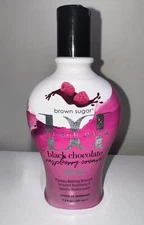 DOUBLE DARK BLACK CHOCOLATE RASPBERRY CREAM 7.5OZ TAN INC Tanning Lotion Bronzer