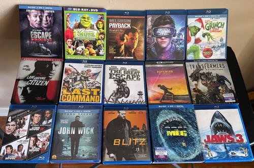 Choose From Set of 30 blu-ray films - ALL GENRES - No Digital Code - Picture 5 of 6