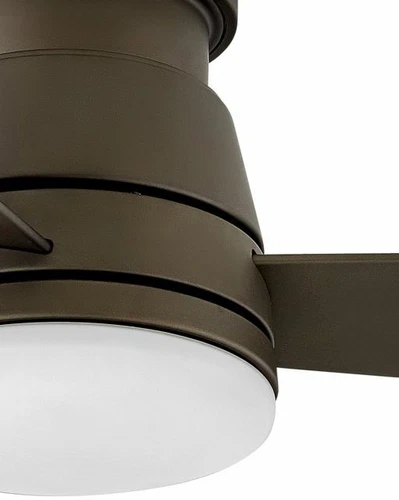 TREY 44" METALLIC MATTE BRONZE INDOOR CEILING FAN - Picture 2 of 4