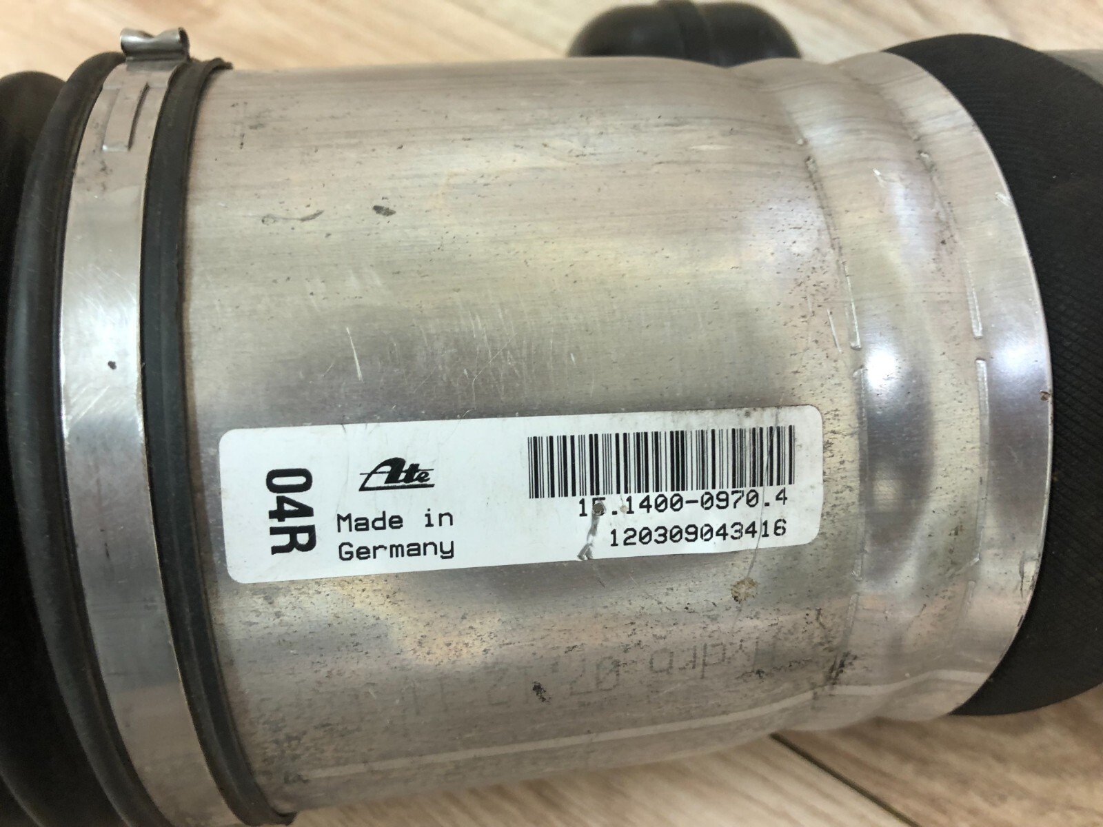 BENTLEY CONTINENTAL GTC FLYING SPUR OEM REAR PASSENGER SIDE AIR SHOCK 11-18 2