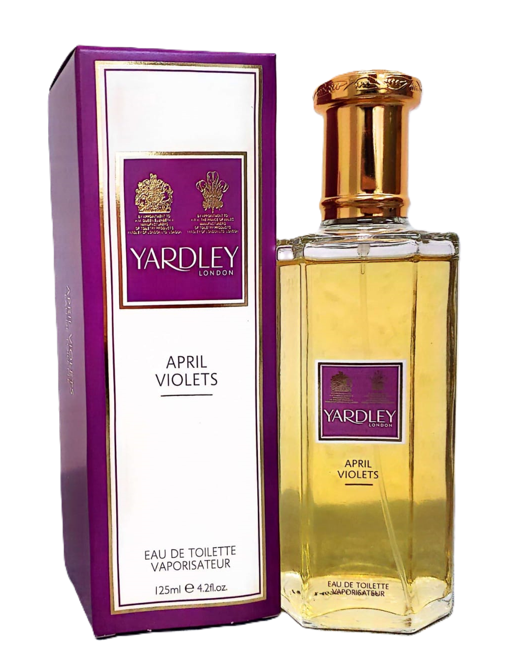 Yardley London April Violets Eau De Toilette Spray for Women 4.2 Oz Set ...