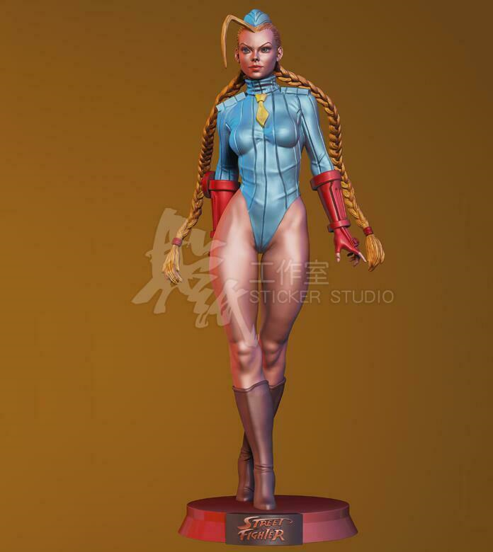 1/4 Scale Cammy White with LED - Street Fighter Resin Statue