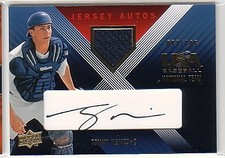 2008 USA Baseball National Team Signature Jersey Black #15 Tommy Medica Auto/195