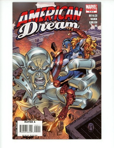 American Dream #5 Comic Book 2008 VF/NM Tom DeFalco Ron Frenz Marvel