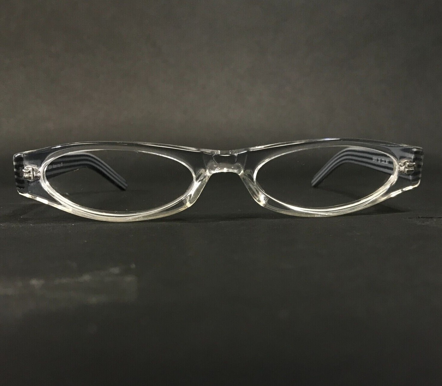 Смотрите 5534 COL361 Оправы для очков Серые прозрачные круглые с полной оправой 50-19-135 20390₽