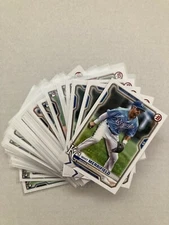 2021 Bowman Paper Rookies and Vets Complete Your Set #1-100 Pick'em