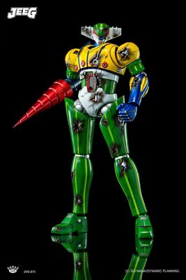 King Arts DFS075 25cm Alloy Damaged Jeeg 12inches  Figure Model Collect