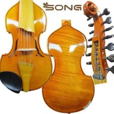 SONG Master Viola d'Amore 14 inch 7 7 strings Violin 4/4 ,Whole Back