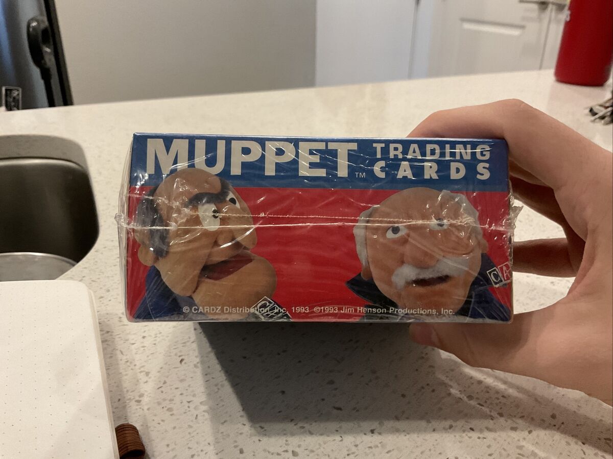 1993 Cardz Jim Henson's Muppet Trading Cards factory sealed 1993 Cardz Jim Henson's Muppet Trading Cards factory sealed