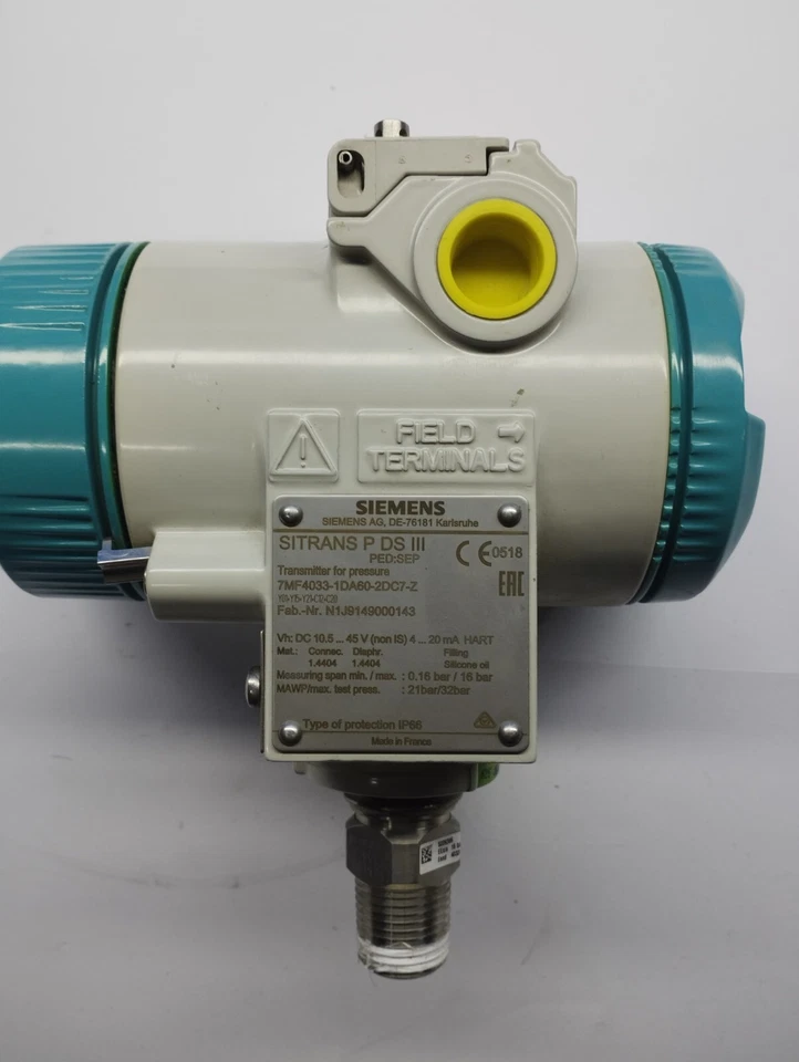Siemens Sitrans P DS III 0 - 16 bar Gauge Pressure transmitter - Image 2 of 3