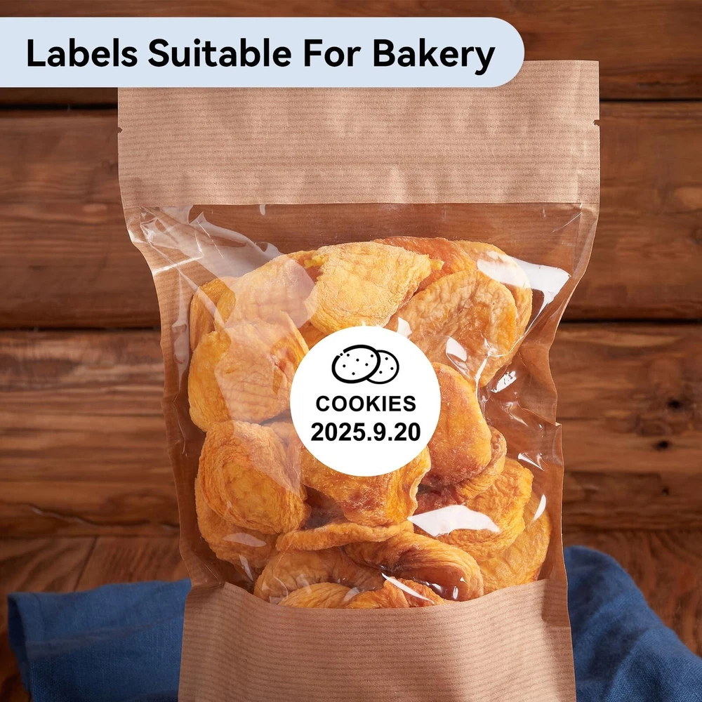 Bluetooth Label Maker M100 with 1.96" Round Stickers 50mm Bluetooth Label Maker M100 with 1.96" Round Stickers 50mm