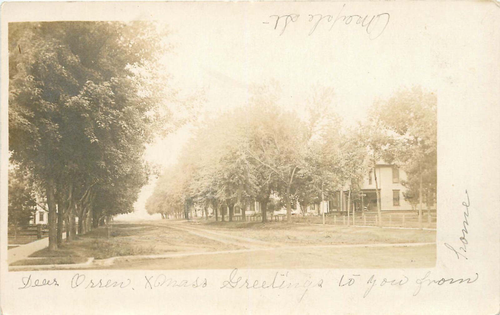 1906 Maple Street, Odebolt, Iowa Real Photo Postcard/RPPC eBay