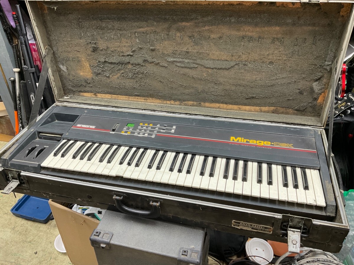 Ensoniq Mirage DSK-1 w/ Anvil Case | eBay