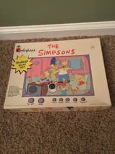 Vintage 1990 Colorforms The Simpsons Deluxe Play Set