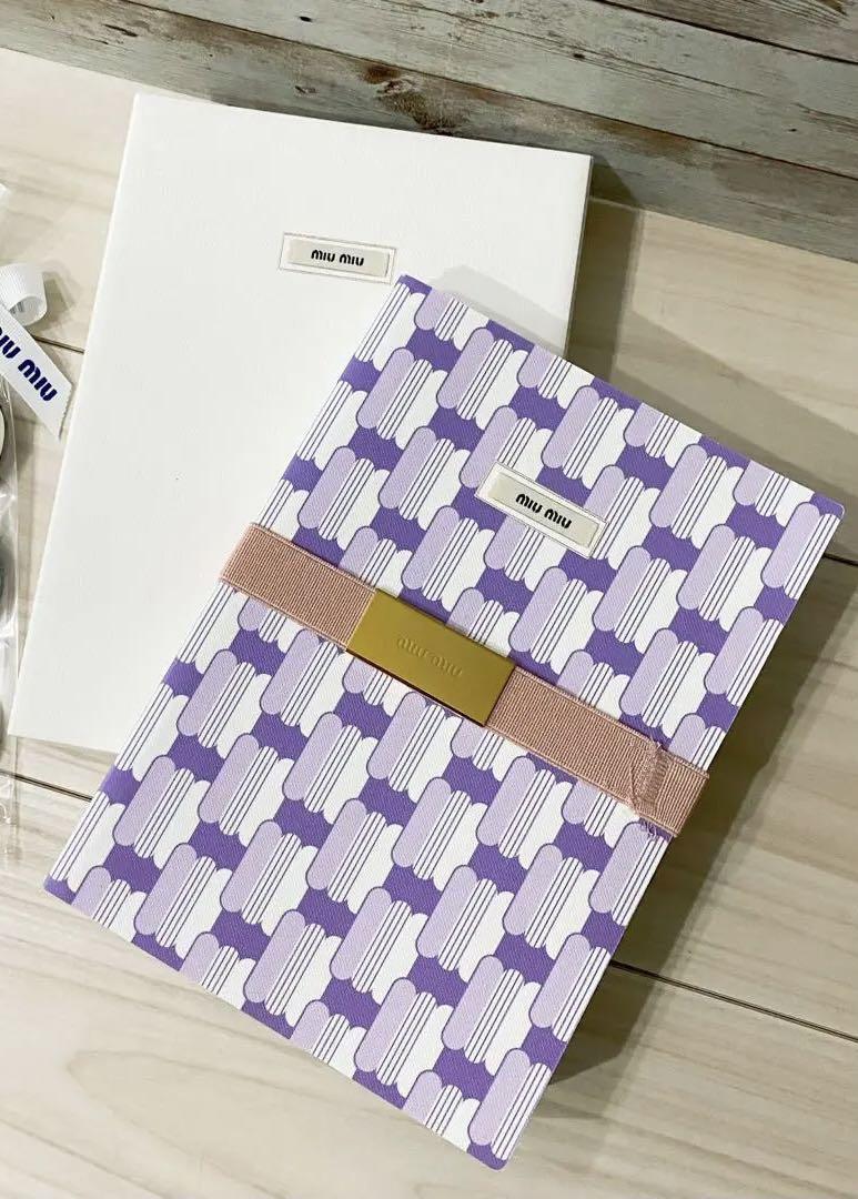 MIU MIU Notebook with Logo 3pcs Set Diary Journal 15746 | eBay