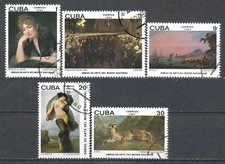 1982 1CUBA Set of 5 Used Stamps (Michel # 2659-2663)