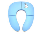 Foldable Potty Training Toilet Seat For Toddler Portable Design Non-Slip Blue
