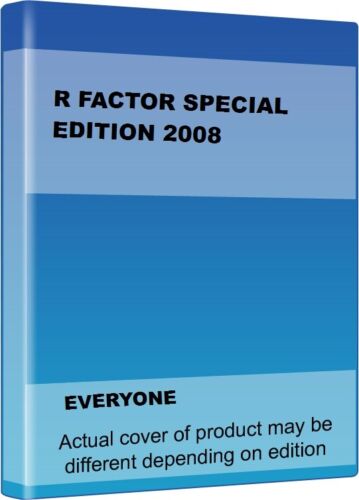 R FACTOR SPECIAL EDITION 2008 PC Fast Free UK Postage 5017416242455 - Photo 1 sur 1