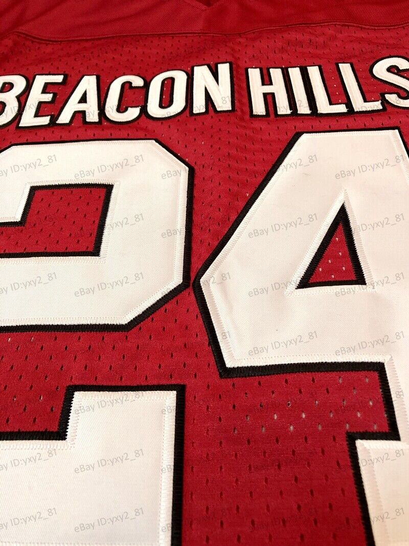 Stilinski #24 Beacon Hills Lacrosse Jersey and similar items