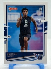 Kristian Fulton 2020 Panini Donruss #259 (RC) - Tennessee Titans