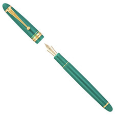 Pilot Custom 743 Fountain Pen in Verdigris (Green) - 14K Broad Nib