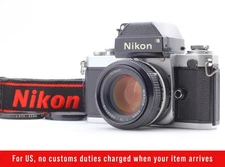 ⏯️ *SN:762xxxx*Nikon F2 Photomic DP-1 Silver 35mm SLR Film Camera 50mm f/1.4