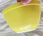 Pyrex 1960s #401 Small Yellow Bowl 1.5 Pt. Made USA NO CHIPS
