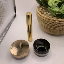 Bundle Of Three Make Up. Lash Serum, Brow Freeze, Setting Powder 