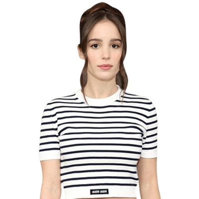 Alba Baptista (Stripes) Half Body Buddy Cutout