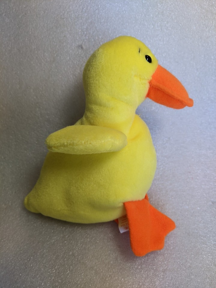 TY Beanie Babies Bird Farm Avian Lot of 6 Swan Goose Duck Rooster Egg ...