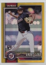 2026 Topps Series 1 Yellow Rainbow Foil 393/399 Andry Lara #36 6q5