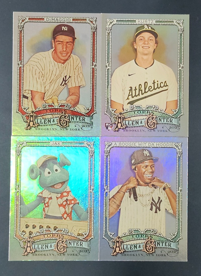 2025 Topps Allen & Ginter SILVER PORTRAIT 251-350 You Pick - 2 Card Minimum