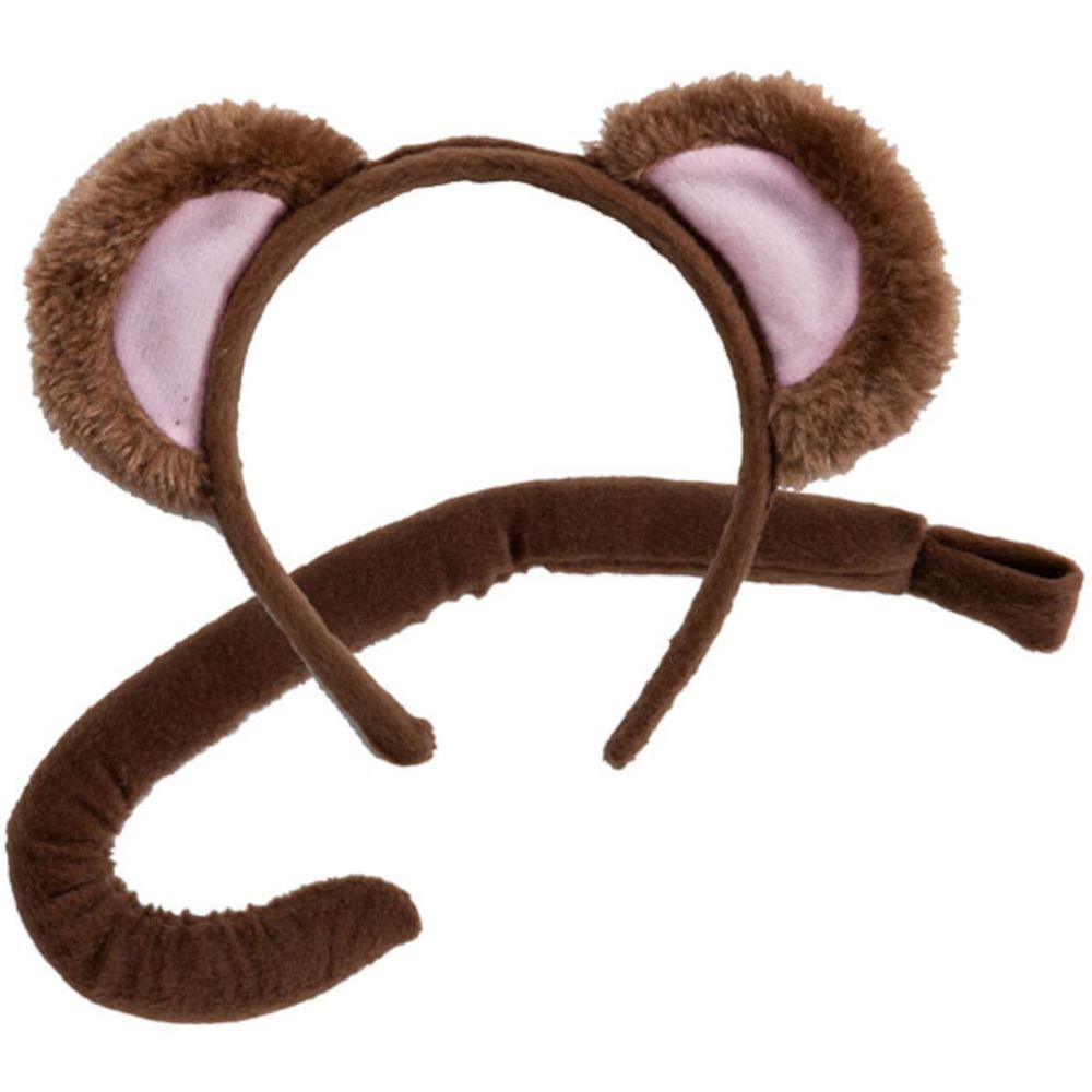 Wicked Costumes Monkey Ears & Tail Set