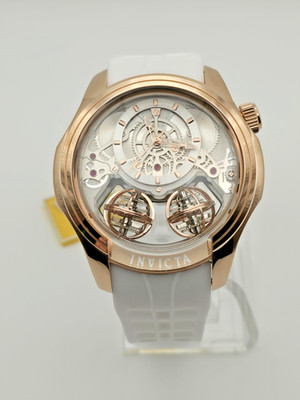 NEW! Invicta Specialty Twin-Axis Men's Watch - 46mm, White (47376)