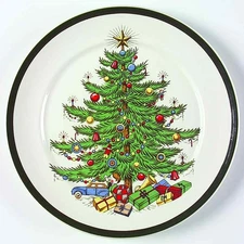 Cuthbertson Christmas Tree  Salad Plate 7074417