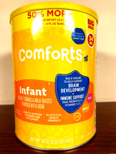 Comforts Infant Formula Brain Development  Immune Support 34 oz Exp 1/20/26