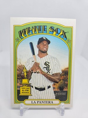 2021 Topps Heritage - Luis Robert #33 La Pantera Nickname Variation  SP