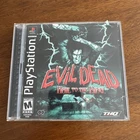 Evil Dead Hail to the King Sony PlayStation 1 PS1 Complete CIB w/Manual - Tested