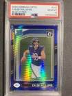 2024 Donruss Optic Rated Rookie Caleb Williams #201 Blue Hyper (RC) PSA 10 GEM!