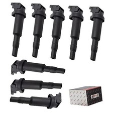 ignition coil pack of 8 Compatible with BWM X5 740I 745LI 750 740 528I UF592B-8