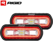 Rigid Industries SR-L Series Off-Road Universal Spreader Light Pods w/ Red Halo