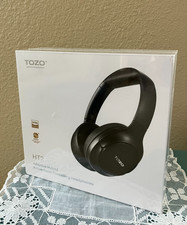 Noise Cancelling Headphones TOZO HT2 Wireless Over Ear Adaptive Hybrid NEW