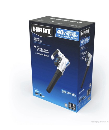 Hart Leaf Blower 40v