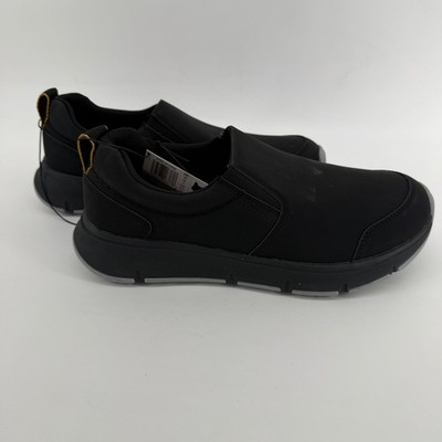 Gerry Moc II Mens Slip On Shoes Black Taupe Outdoor Casual Sneakers Size 9.5